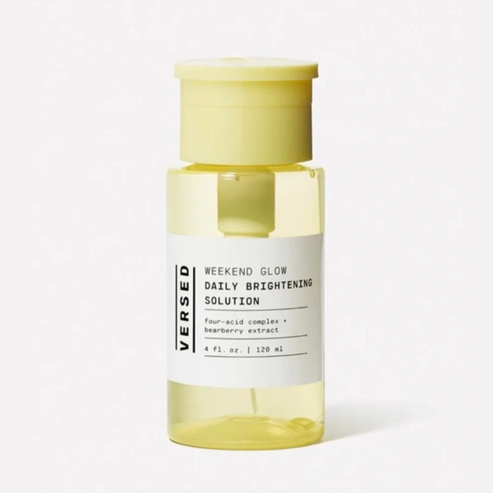 Versed Weekend Glow Daily Brightening Solution Toner‎ new